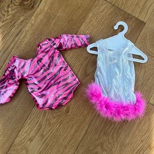 American Girl Doll dance costume & gymnastics leotard